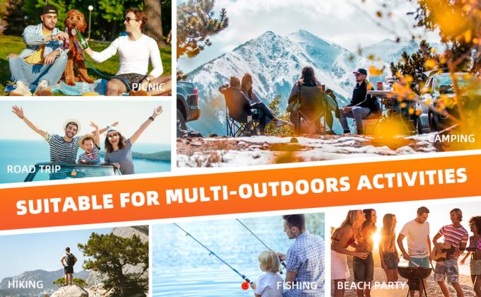 bolsos aislados al aire libre del refrigerador de hielo de la mochila del refrigerador de hielo de la comida campestre de 20L TPU EVA 7