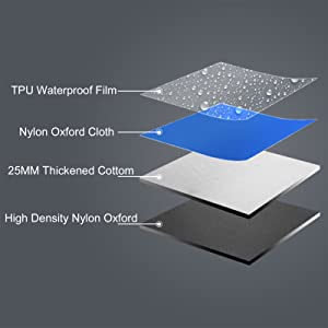 Bolso térmico aislado impermeable resistente del refrigerador para la playa que acampa de la comida campestre 8