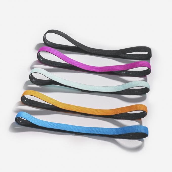 Elastic Running Sin resbalones Silicona Yoga Capilar de cabello envolturas Deportes personalizados Accesorios 0