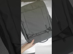 Mochila material de nylon del ordenador portátil del viaje de negocios para hombre prenda impermeable de 15,6 pulgadas